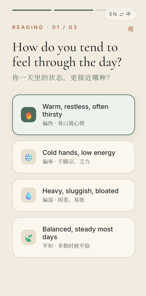HE 双语问诊界面